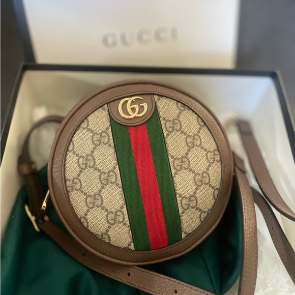 🌟 Rare Gucci Ophidia Round GG Mini Backpack - Picture 7 of 7